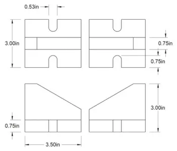CornerStone E-Series Split V-Blocks